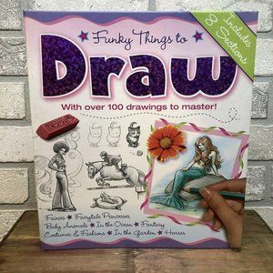 Funky Things To Draw Binder Series Fairies/Princesses/Baby Animals/In The Ocean